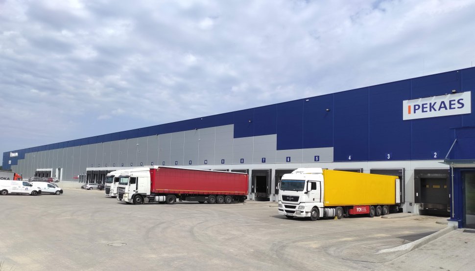 Hala logistyczno-magazynowa Panattoni dla PEKAES, Tomaszkowo