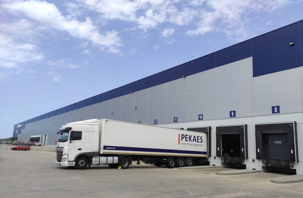 Hala logistyczno-magazynowa Panattoni dla PEKAES, Tomaszkowo